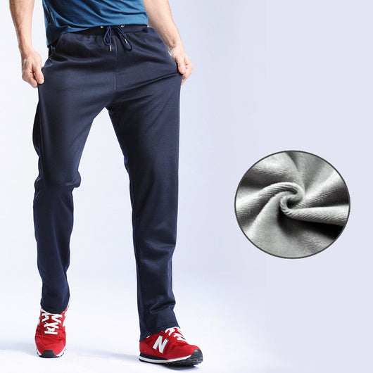 Pantalones Deportivos Plus Size con Forro Térmico - Estilo Europeo y Americano - Image 9