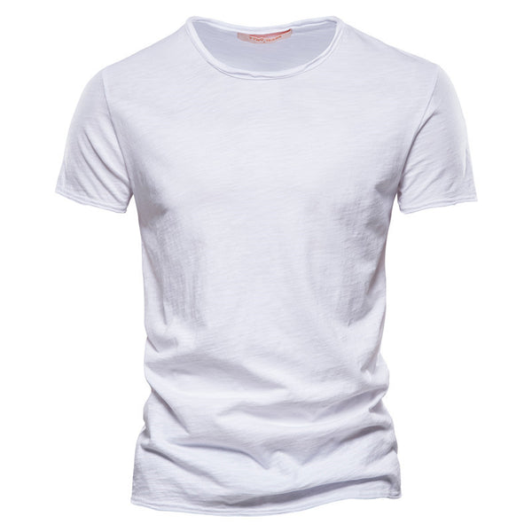 Camiseta Slim Fit de Algodón Texturizado para Hombre - Image 10