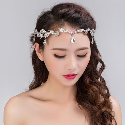 Corona Dorada para Novia - Diadema de Boda Elegante - Image 3