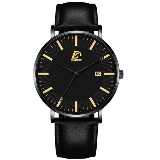 Reloj Casual de Cuarzo para Hombre con Correa de Cuero - Image 2