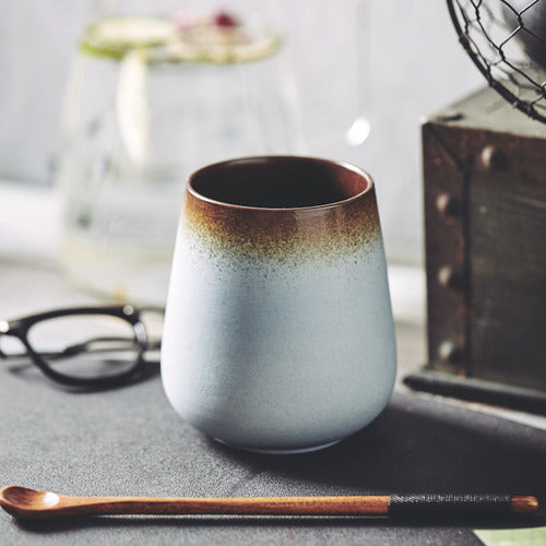 Taza de Café Retro Estilo Japonés para la Oficina - Image 16