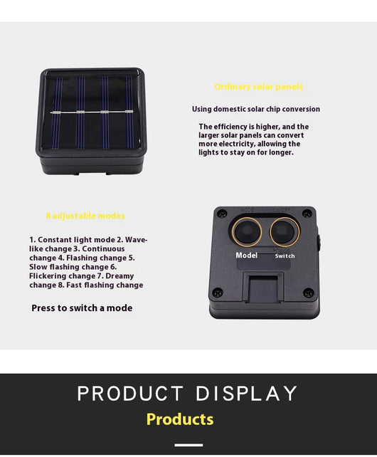Linterna Solar de Tela LED - Image 13
