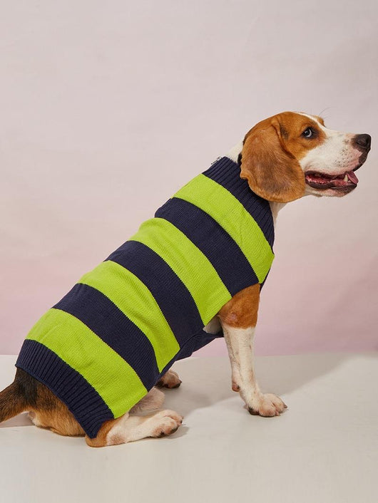 Suéter para Perros Pequeños y Medianos con Cierre de Contraste y Bolsillos - Image 25