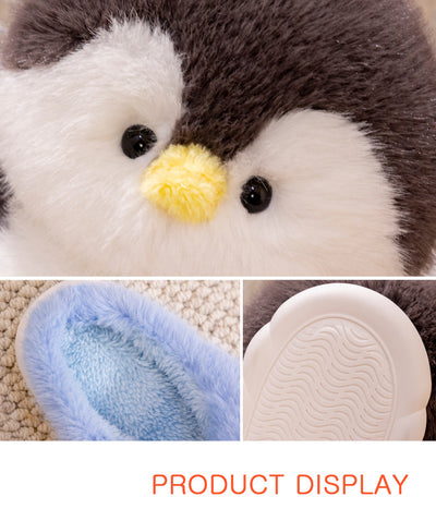 Pantuflas Pingüino Multicolor - Zapatillas Peluche Cálidas para Mujer - Image 14