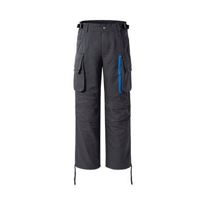 Pantalones Cargo Holgados con Bolsillos Múltiples y Detalles en Contraste - Image 15
