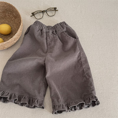 Pantalones de Pana Casual para Niñas - Comodidad y Estilo - Image 4