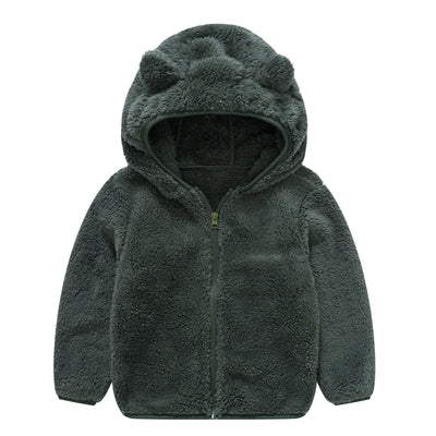 Sudadera con Capucha de Orejas de Osito para Bebé y Niño Pequeño - Image 22
