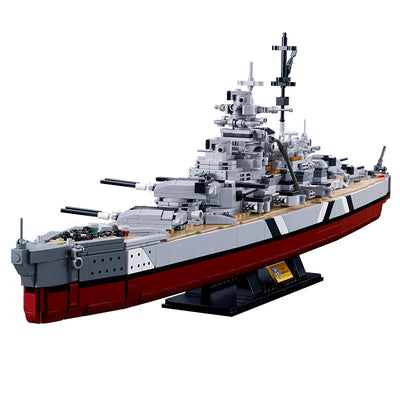 Portaaviones Acorazado Bismarck - Juguete Educativo de Ensamblaje Infantil - Image 5