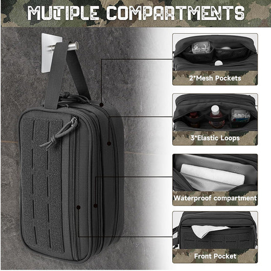 Bolsa Táctica de Aseo para Hombre - Organizador Portátil Resistente - Image 18