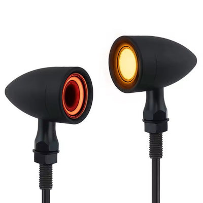 Intermitentes LED Retro Vintage para Motocicleta - Image 7