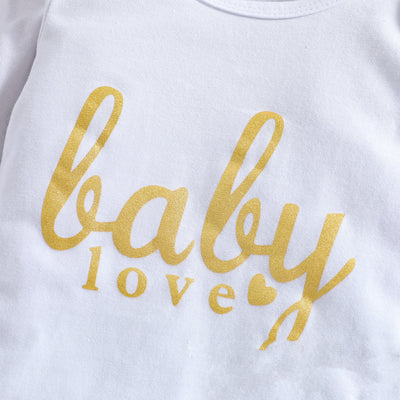 Conjunto de Romper con Letras de Manga Larga para Niños - Image 10
