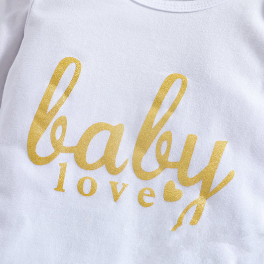 Conjunto de Romper con Letras de Manga Larga para Niños - Image 10