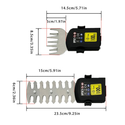 Tijeras Eléctricas Recargables Doble Función para Poda y Jardinería - Image 9