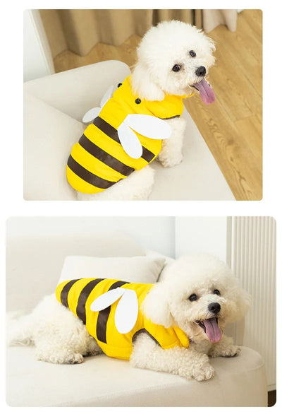 Abrigo para Perros Abejitas - Chamarra Térmica para Invierno Tallas Pequeña, Mediana y Grande - Image 10