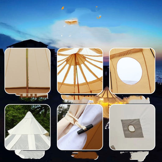 Tienda de Campaña Glamping Premium Netflix para Camping - Image 18