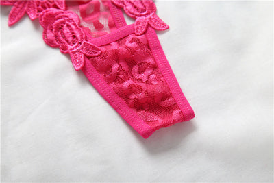 Tanga Calado Bordado Cintura Baja para Mujer - Image 12