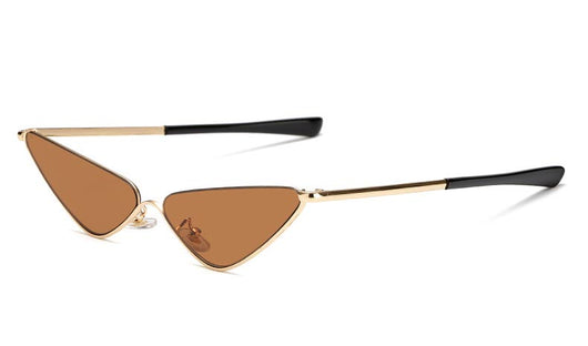 Gafas de Sol Triangulares Minimalistas Montura Pequeña - Image 3