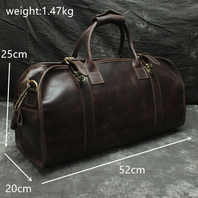 Bolso Bandolera de Cuero Genuino - Casual para Viajes - Image 5