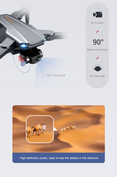 Dron PTZ de Tres Ejes Autonivelante con Diseño Plegable - Image 35