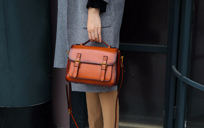 Bolso Mensajero de Cuero Genuino - Estilo Versátil para Mujer - Image 18