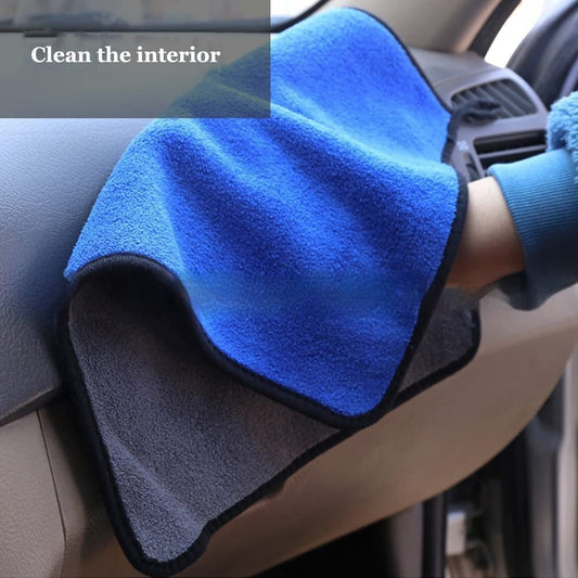 Set de 5 Paños Absorbentes de Microfibra para Auto
