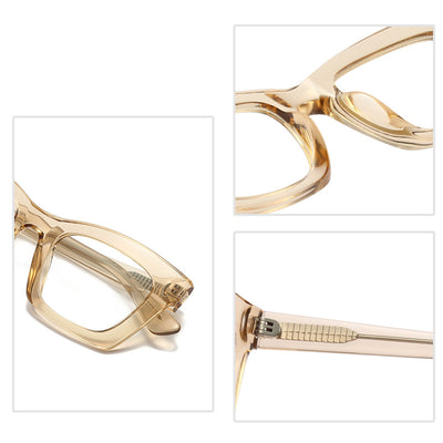 Gafas de Moda con Combinación de Colores Versátiles - Image 15