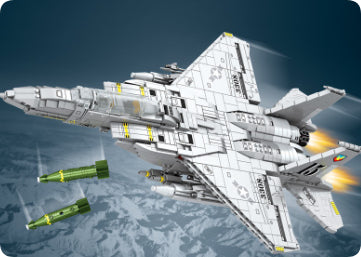 Avión de Combate Armable - Juguete Educativo para Niños - Image 3