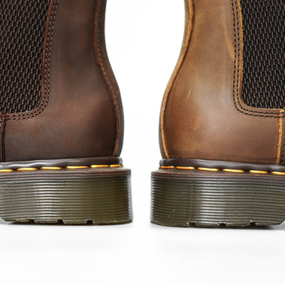 Botas Vintage de Cuero Crazy Horse para Mujer con Costura Real - Image 4