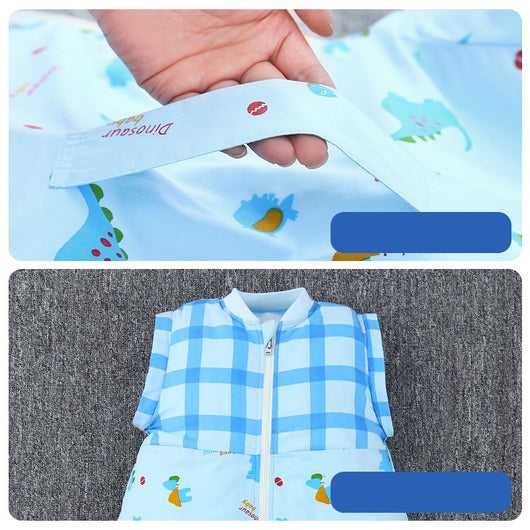 Saco de Dormir Bebé Algodón Puro con Protección Antivuelco - Image 6