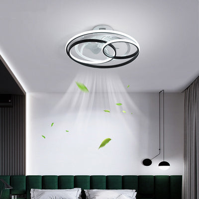 Lámpara Ventilador Nordic Minimalista de Lujo Atmosférico - Image 3