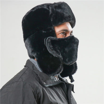 Gorro Invierno con Orejeras de Piel Sintética para Hombre y Mujer - Image 3