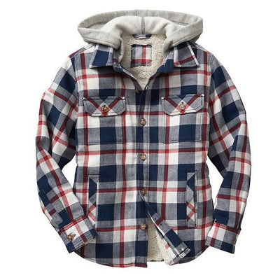 Chaqueta con Capucha Leisure - Abrigo Reversible de Dos Texturas - Image 17
