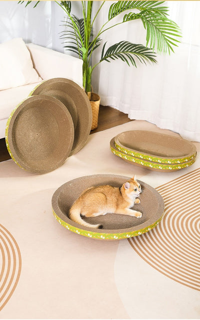 Rascador y Nido 2 en 1 para Gatos con Juguete Integrado - Image 10