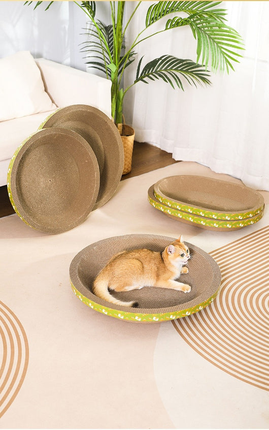 Rascador y Nido 2 en 1 para Gatos con Juguete Integrado - Image 10