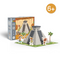Cabaña de Construcción Infantil Artesanal DIY