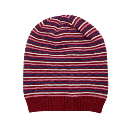 Gorro de Lana Tejido a Rayas - Calidez y Estilo - Image 7