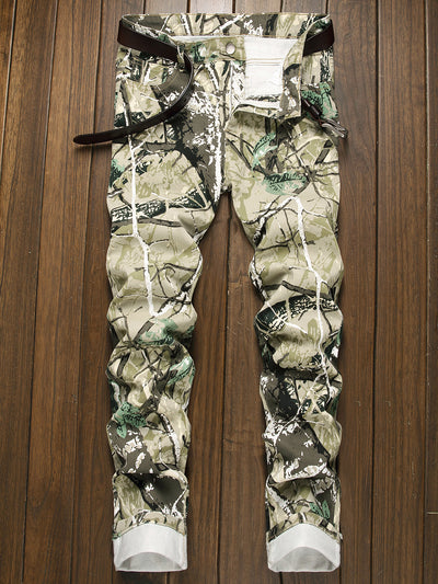 Pantalones Vaqueros de Camuflaje para Caza Forestal Hombre - Image 3