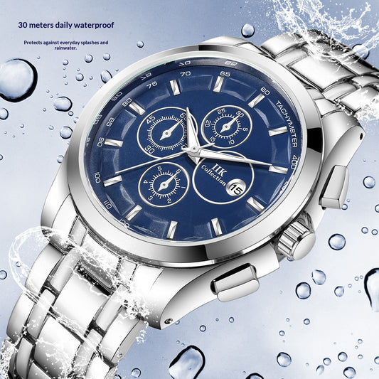 Reloj de Cuarzo para Hombre con Manecillas Luminosas en Aleación