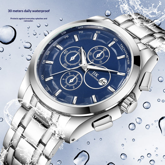 Reloj de Cuarzo para Hombre con Manecillas Luminosas en Aleación