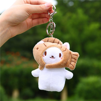 Llavero Peluche Adorable - Personajes Lindos Pollito, Gato, Perro, Oso y Nube - Image 26