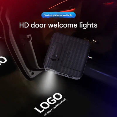 Luz de Bienvenida Automotriz con Sensor Infrarrojo y Proyección LED - Image 3