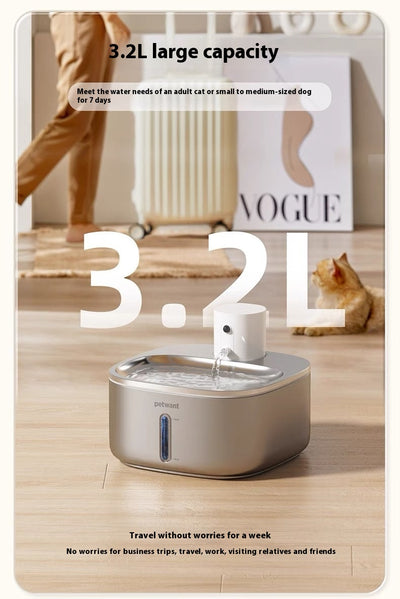 Dispensador Inteligente de Agua para Mascotas 32L con Carga Inalámbrica - Image 14