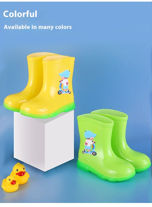 Botas de Lluvia Impermeables Desmontables para Niños con Suela Antideslizante - Image 19