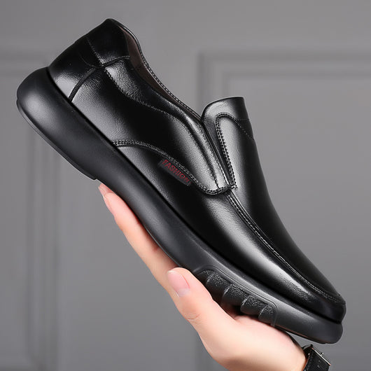 Zapatos de Cuero Suave con Suela Flexible y Antideslizante para Adultos Mayores - Image 3