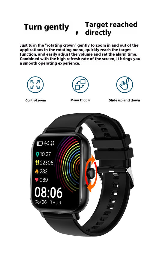 Reloj Inteligente con Llamadas Bluetooth, Monitor de Frecuencia Cardíaca y Sueño - Image 16