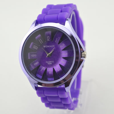 Reloj de Cuarzo para Mujer con Diseño de Crisantemo y Cinta de Girasol - Image 8