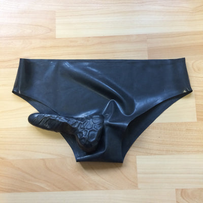 Slip de Látex para Hombre - Traje de Rendimiento