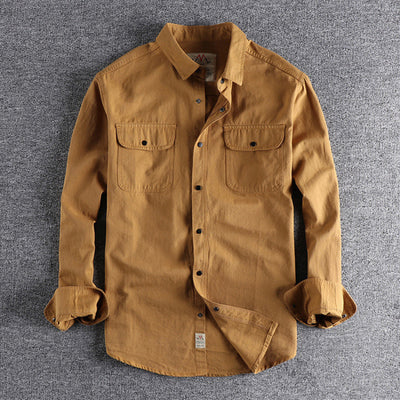 Camisa Vintage Casual para Hombre - Image 7