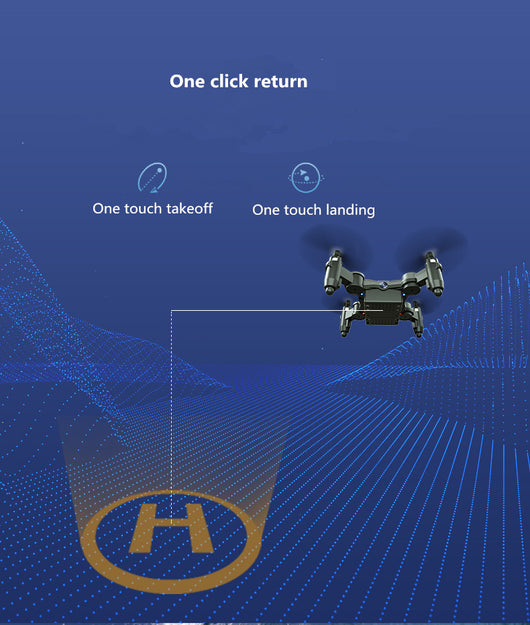 Dron Cuadricóptero Plegable con Cámara Aérea y Control Remoto para Niños - Image 24