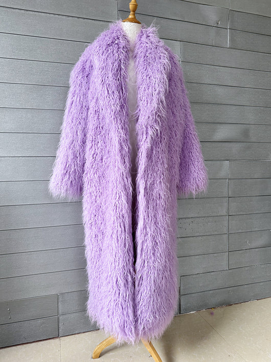 Abrigo de Invierno para Mujer en Cuero con Detalles de Piel - Image 13